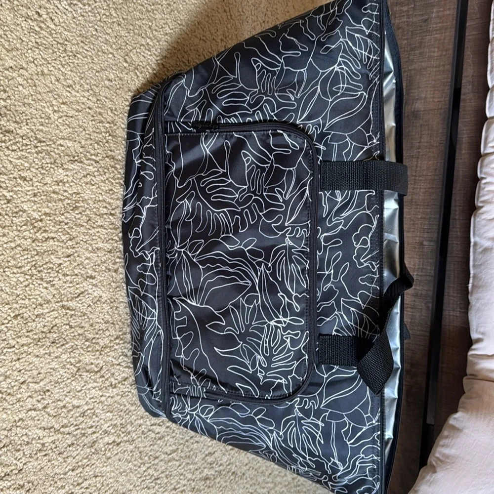 Thirty-One Black and White Storage Bag